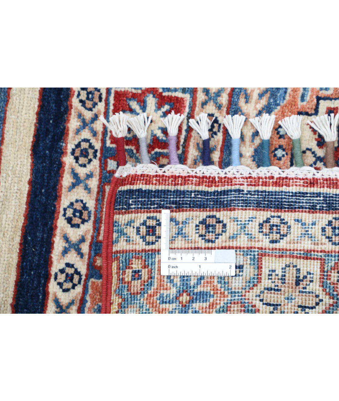 Khurjeen 5'4'' X 7'9'' Hand-Knotted Wool Rug 5'4'' x 7'9'' (160 X 233) / Multi / Blue