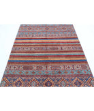 Khurjeen 5'0'' X 6'6'' Hand-Knotted Wool Rug 5'0'' x 6'6'' (150 X 195) / Multi / N/A