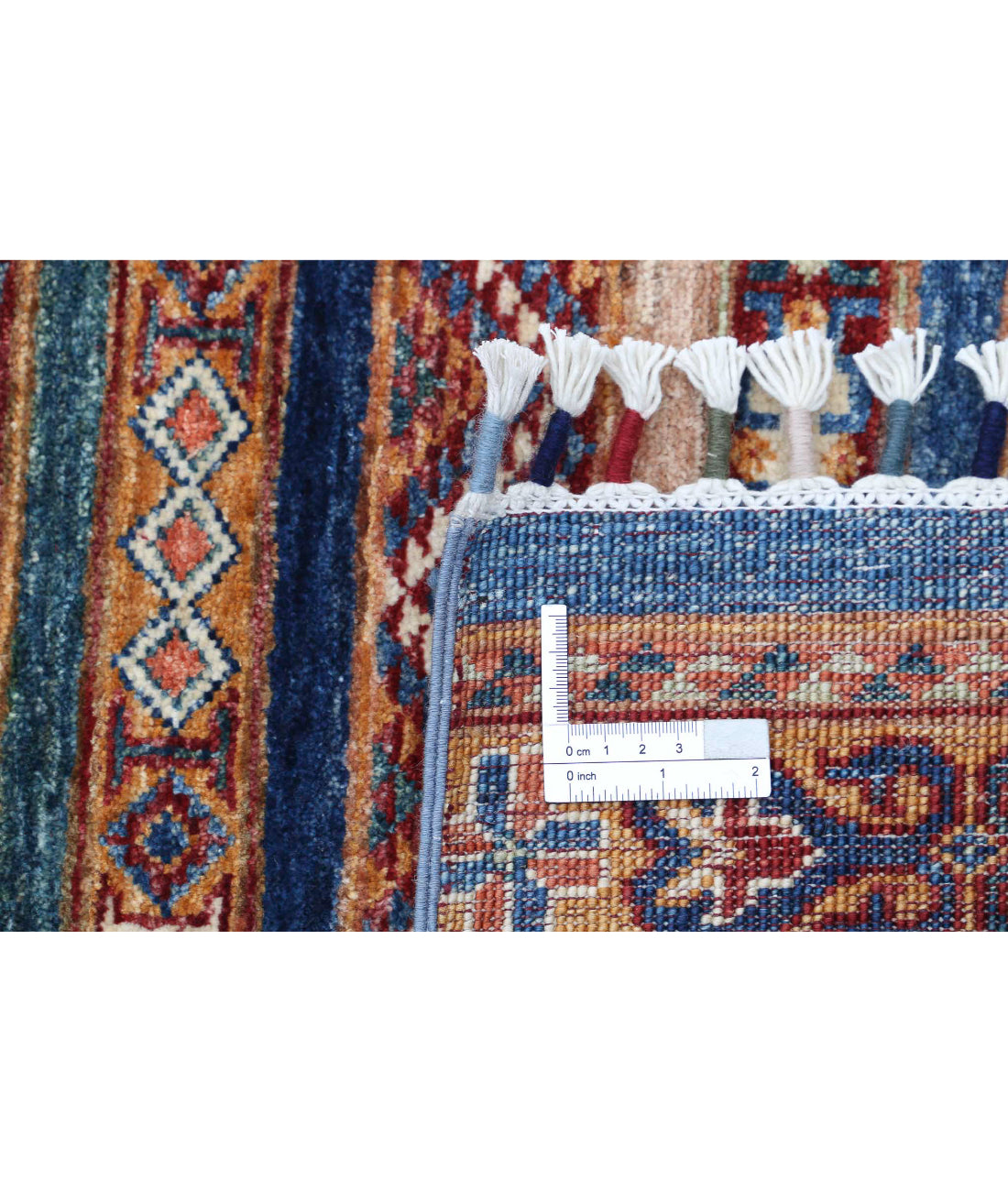 Khurjeen 4'10'' X 6'2'' Hand-Knotted Wool Rug 4'10'' x 6'2'' (145 X 185) / Multi / Blue