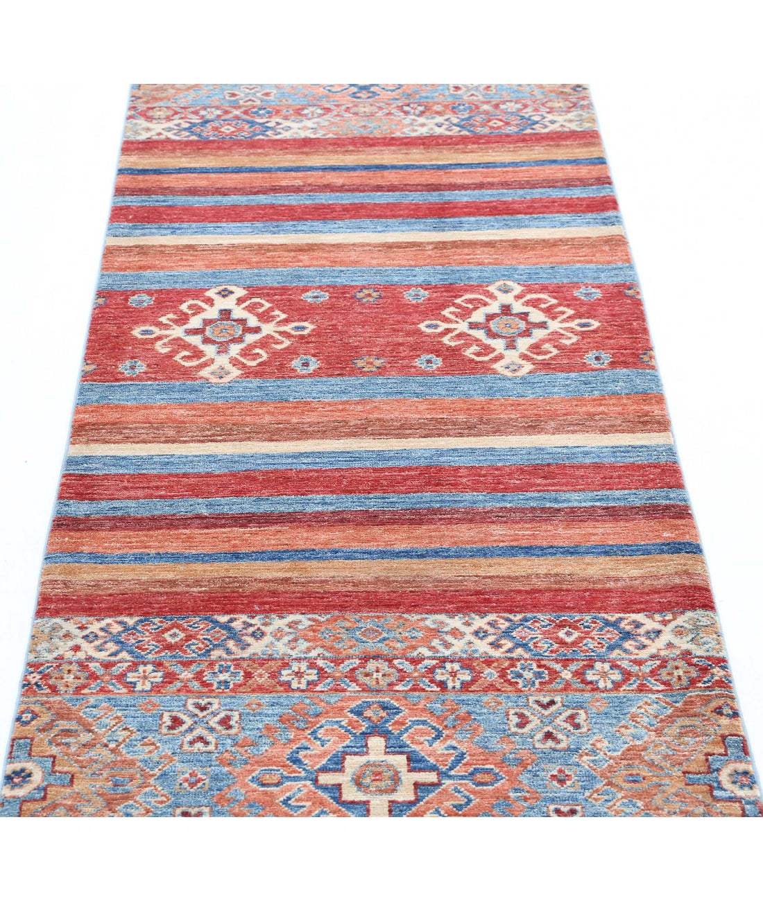 Khurjeen 2'6'' X 6'8'' Hand-Knotted Wool Rug 2'6'' x 6'8'' (75 X 200) / Multi / Multi