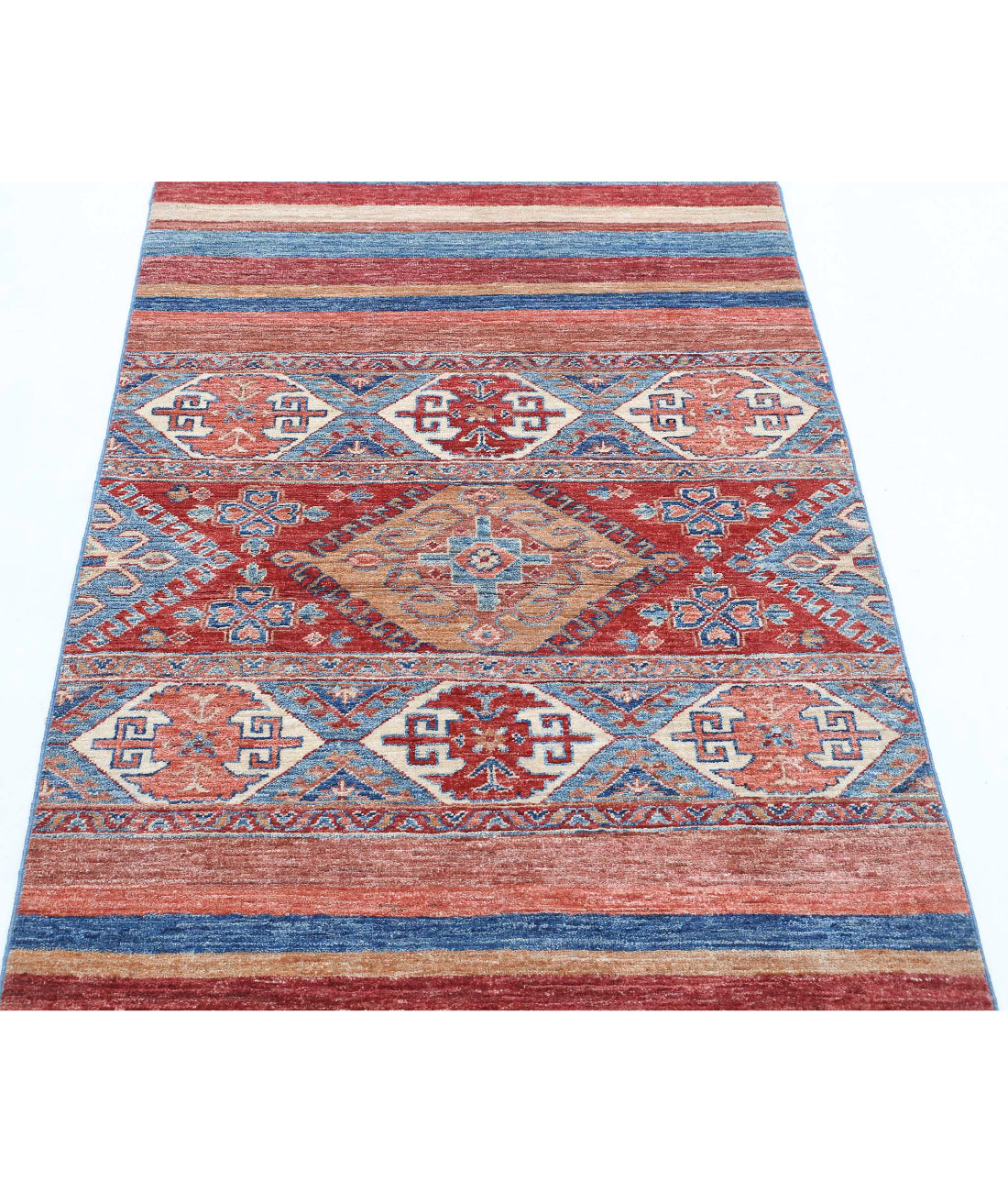 Khurjeen 3'1'' X 5'0'' Hand-Knotted Wool Rug 3'1'' x 5'0'' (93 X 150) / Multi / Multi