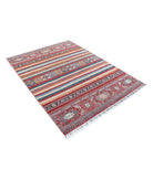 Khurjeen 5'2'' X 6'7'' Hand-Knotted Wool Rug 5'2'' x 6'7'' (155 X 198) / Multi / Multi