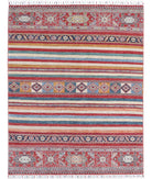 Khurjeen 5'2'' X 6'7'' Hand-Knotted Wool Rug 5'2'' x 6'7'' (155 X 198) / Multi / Multi