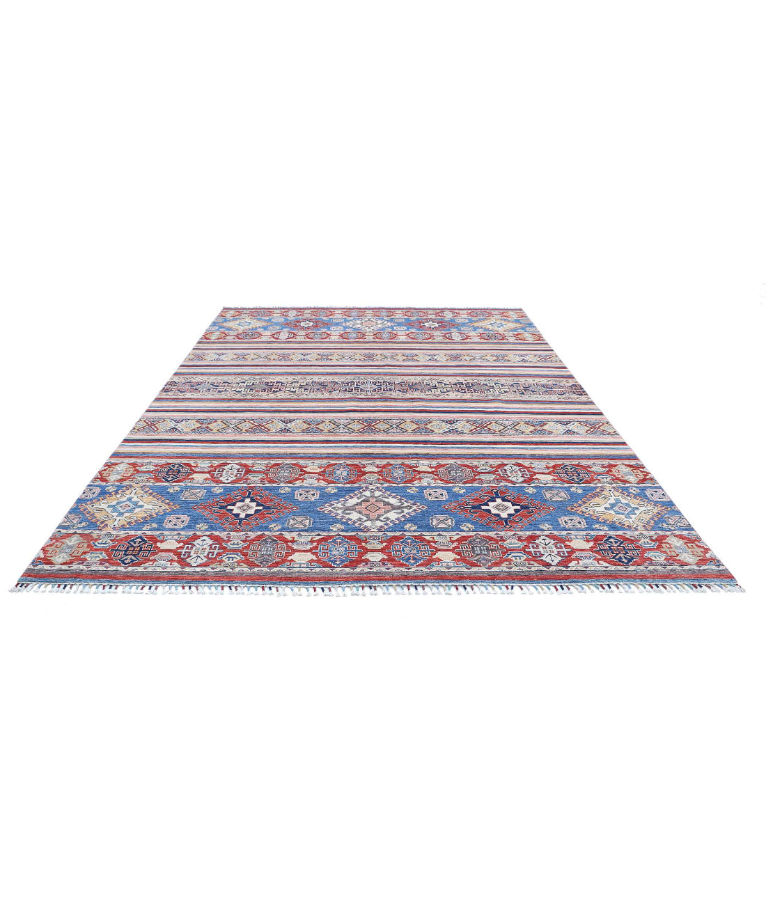 Khurjeen 8'8'' X 11'8'' Hand-Knotted Wool Rug 8'8'' x 11'8'' (260 X 350) / Multi / Multi