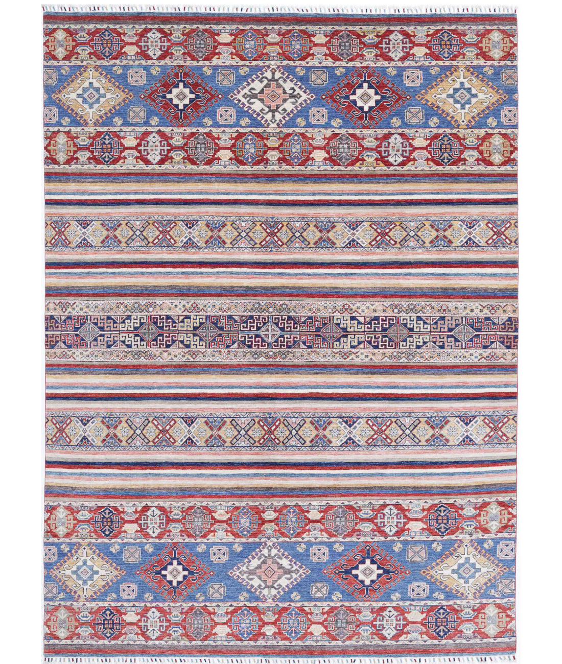 Khurjeen 8'8'' X 11'8'' Hand-Knotted Wool Rug 8'8'' x 11'8'' (260 X 350) / Multi / Multi