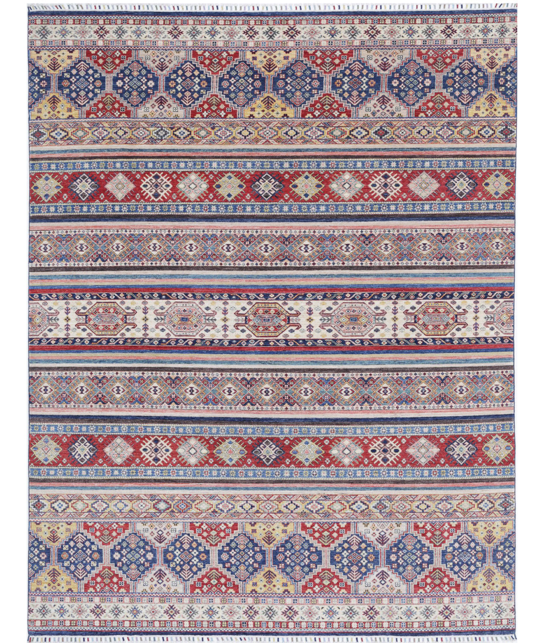 Khurjeen 8'8'' X 11'8'' Hand-Knotted Wool Rug 8'8'' x 11'8'' (260 X 350) / Multi / Multi