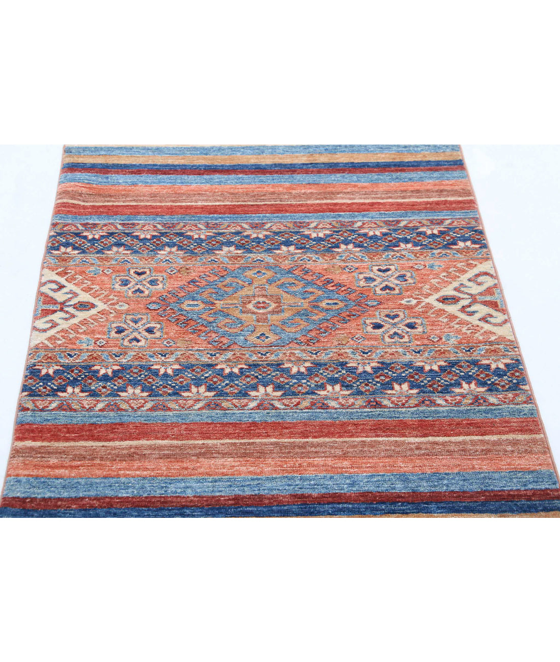 Khurjeen 2'9'' X 3'9'' Hand-Knotted Wool Rug 2'9'' x 3'9'' (83 X 113) / Multi / Multi