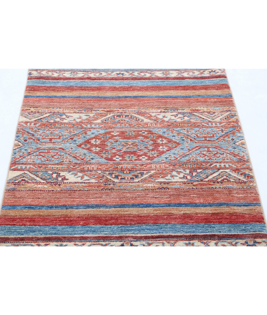 Khurjeen 2'8'' X 3'8'' Hand-Knotted Wool Rug 2'8'' x 3'8'' (80 X 110) / Multi / Multi