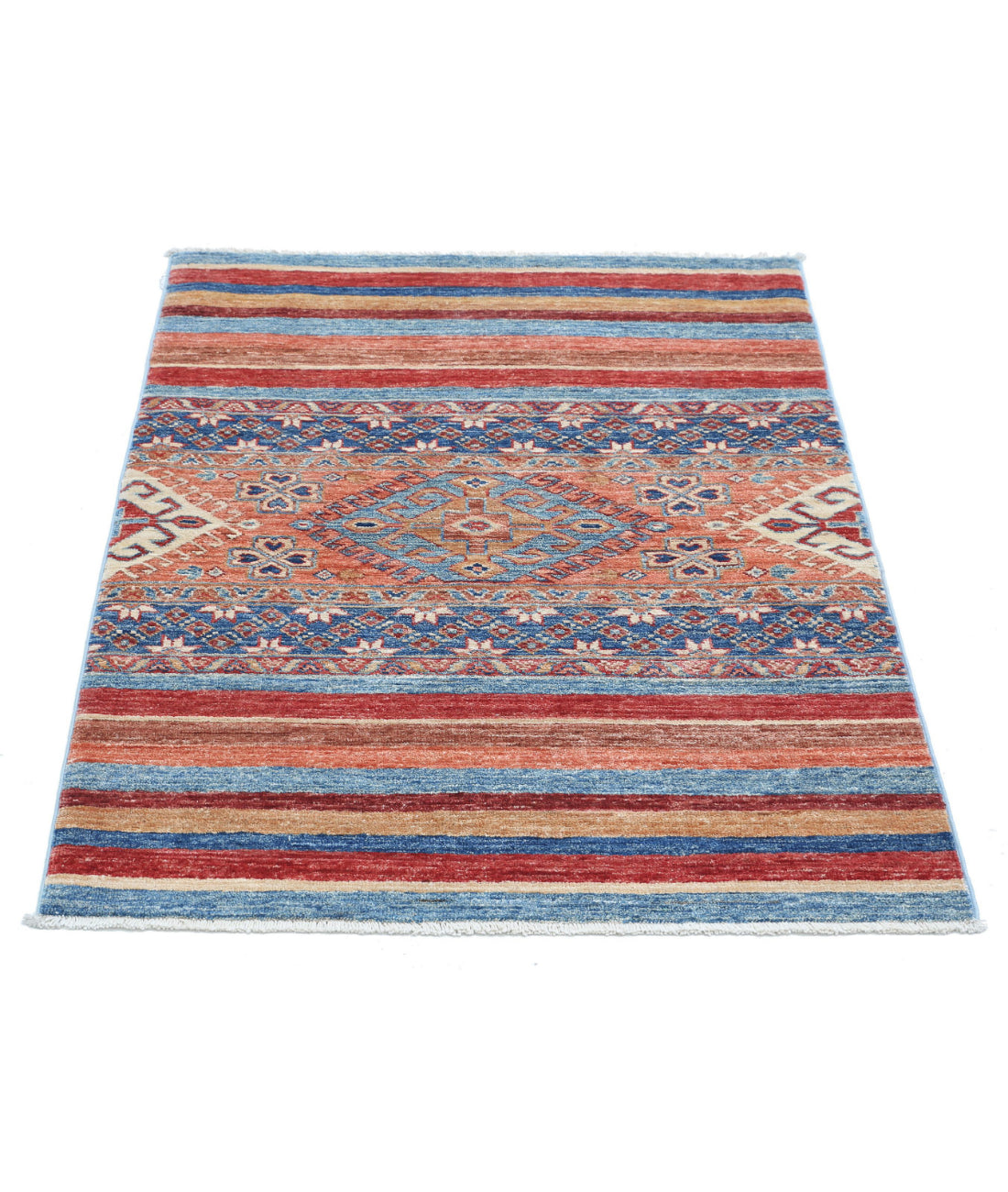 Khurjeen 2'9'' X 3'8'' Hand-Knotted Wool Rug 2'9'' x 3'8'' (83 X 110) / Multi / Multi