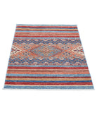 Khurjeen 2'9'' X 3'8'' Hand-Knotted Wool Rug 2'9'' x 3'8'' (83 X 110) / Multi / Multi