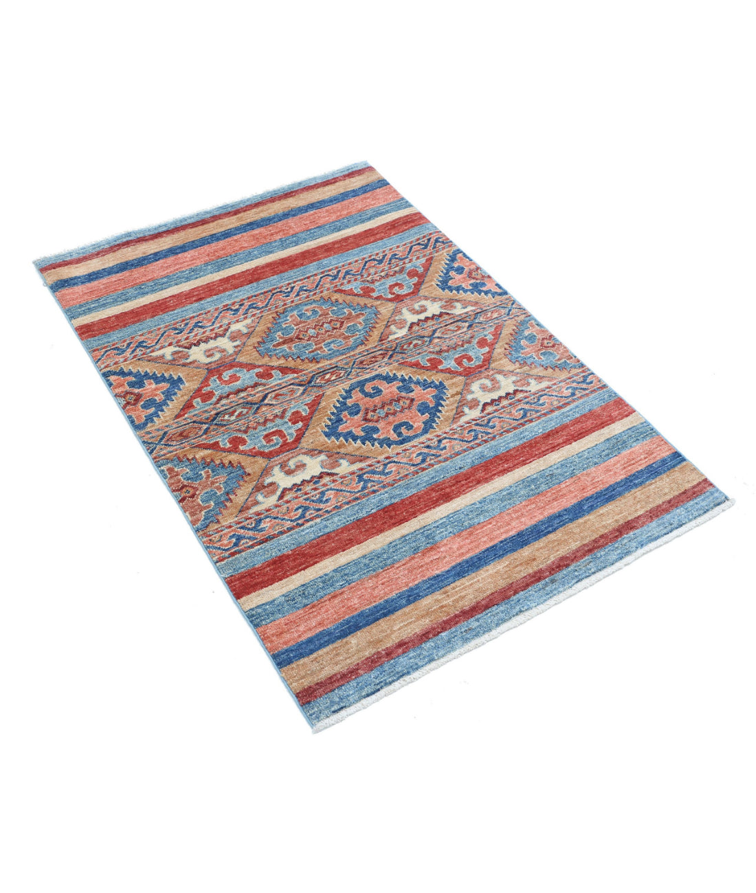 Khurjeen 2'8'' X 3'10'' Hand-Knotted Wool Rug 2'8'' x 3'10'' (80 X 115) / Multi / Multi