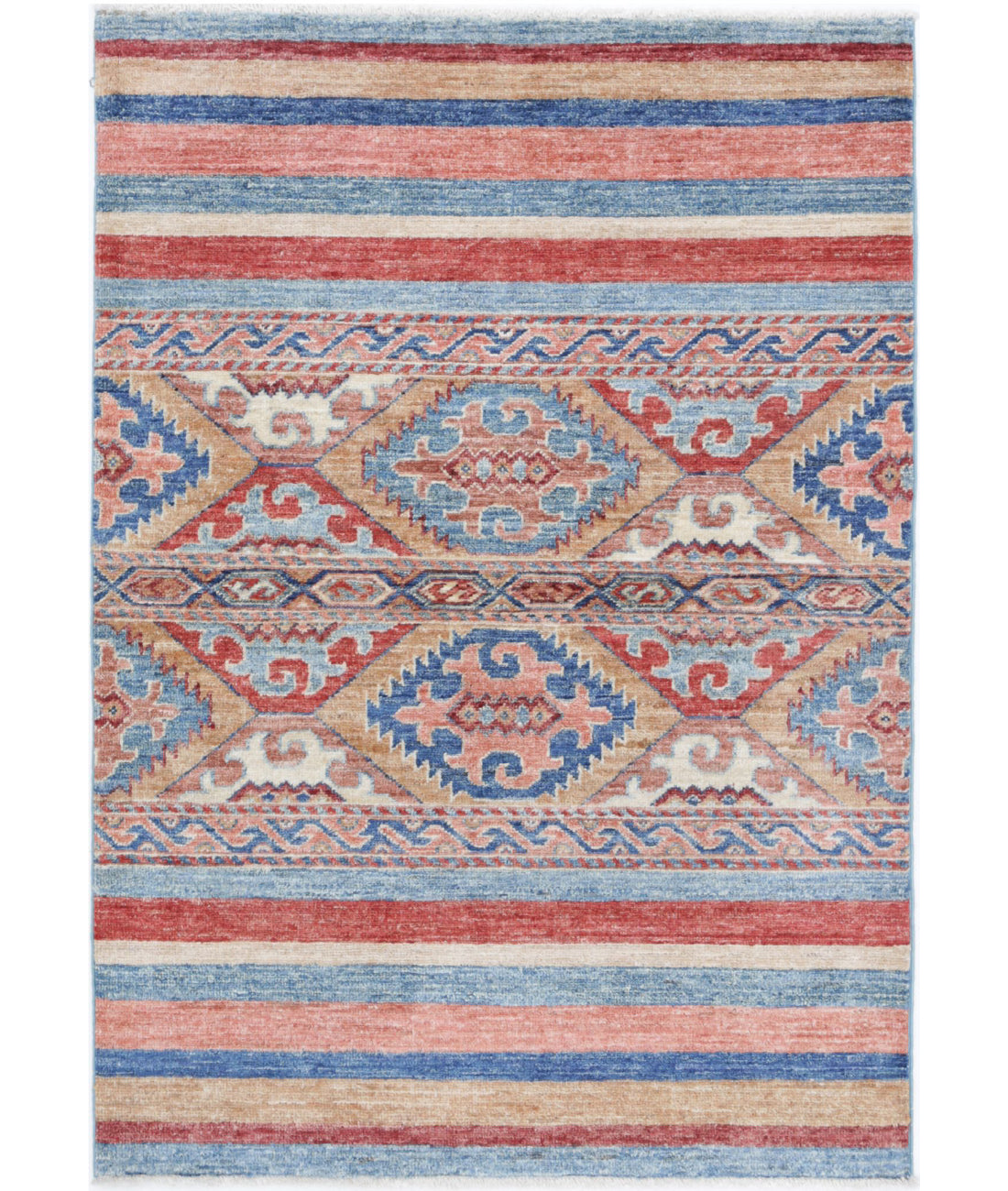 Khurjeen 2'8'' X 3'10'' Hand-Knotted Wool Rug 2'8'' x 3'10'' (80 X 115) / Multi / Multi