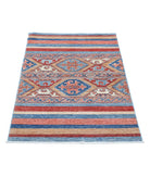 Khurjeen 2'8'' X 3'10'' Hand-Knotted Wool Rug 2'8'' x 3'10'' (80 X 115) / Multi / Multi