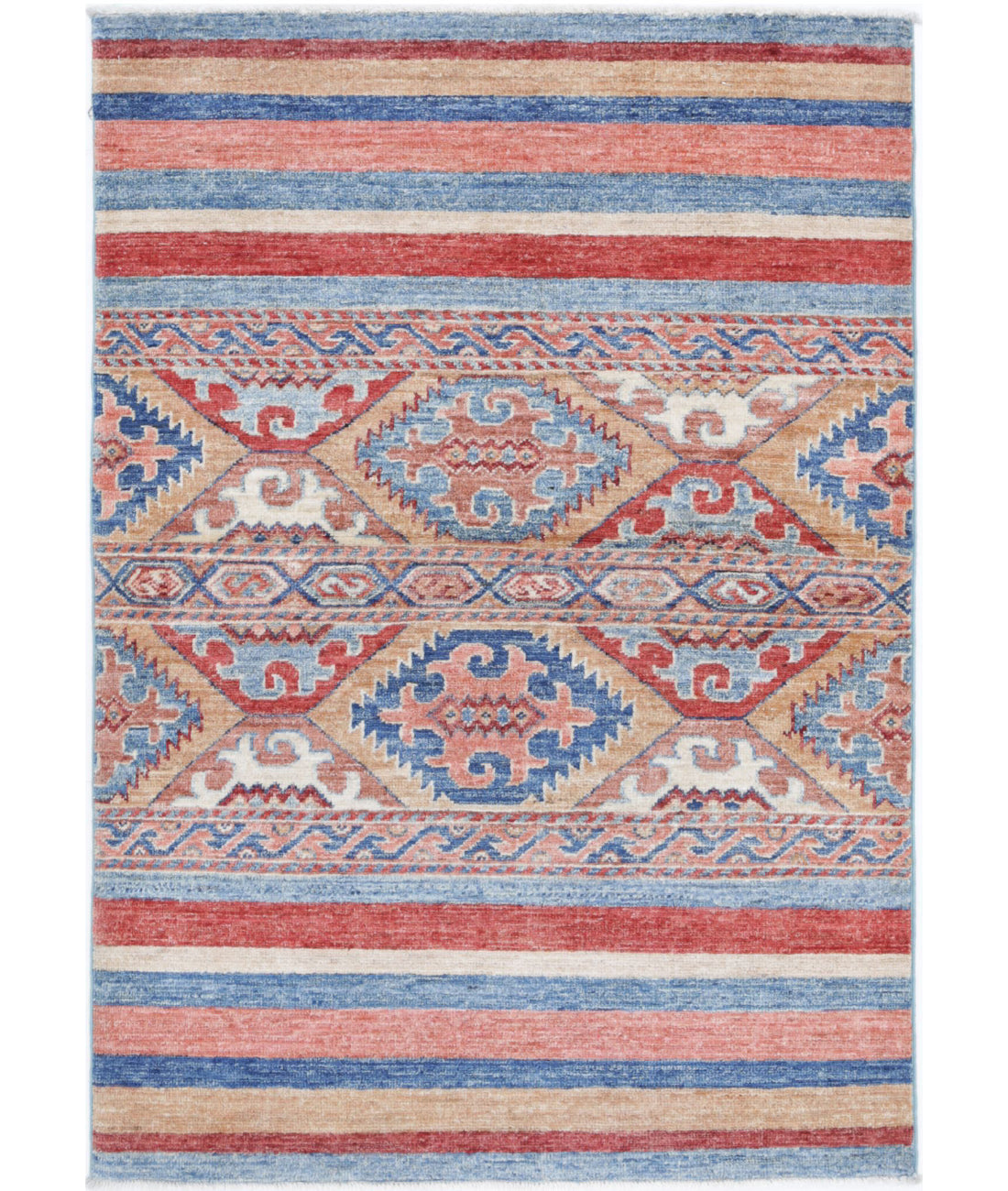 Khurjeen 2'8'' X 3'10'' Hand-Knotted Wool Rug 2'8'' x 3'10'' (80 X 115) / Multi / Multi