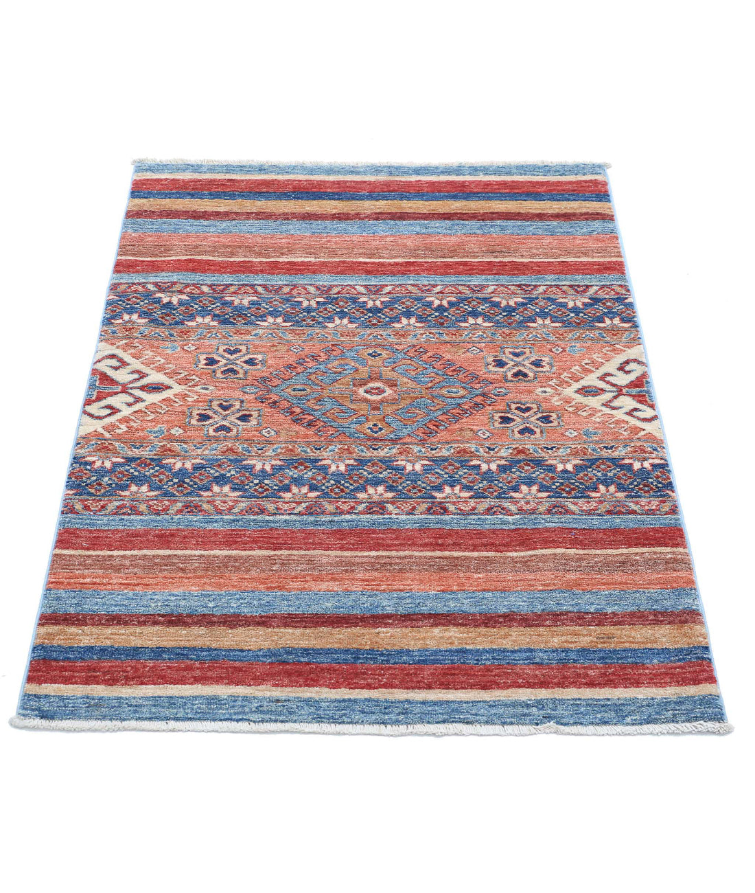 Khurjeen 2'8'' X 3'8'' Hand-Knotted Wool Rug 2'8'' x 3'8'' (80 X 110) / Multi / Multi