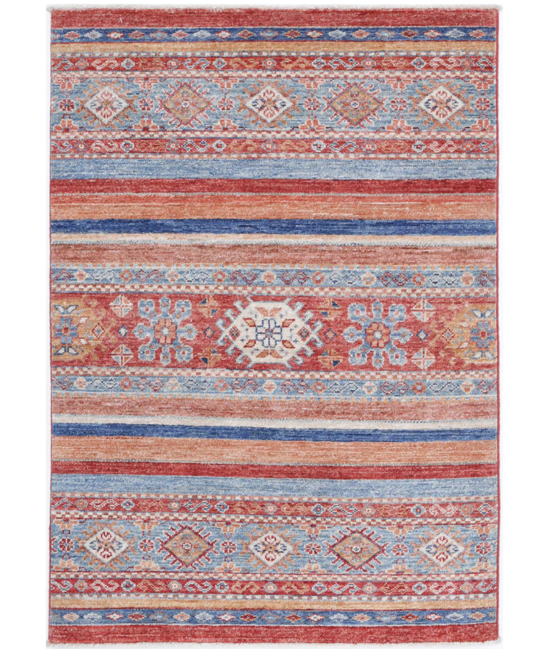 Khurjeen 2'8'' X 3'11'' Hand-Knotted Wool Rug 2'8'' x 3'11'' (80 X 118) / Multi / Multi