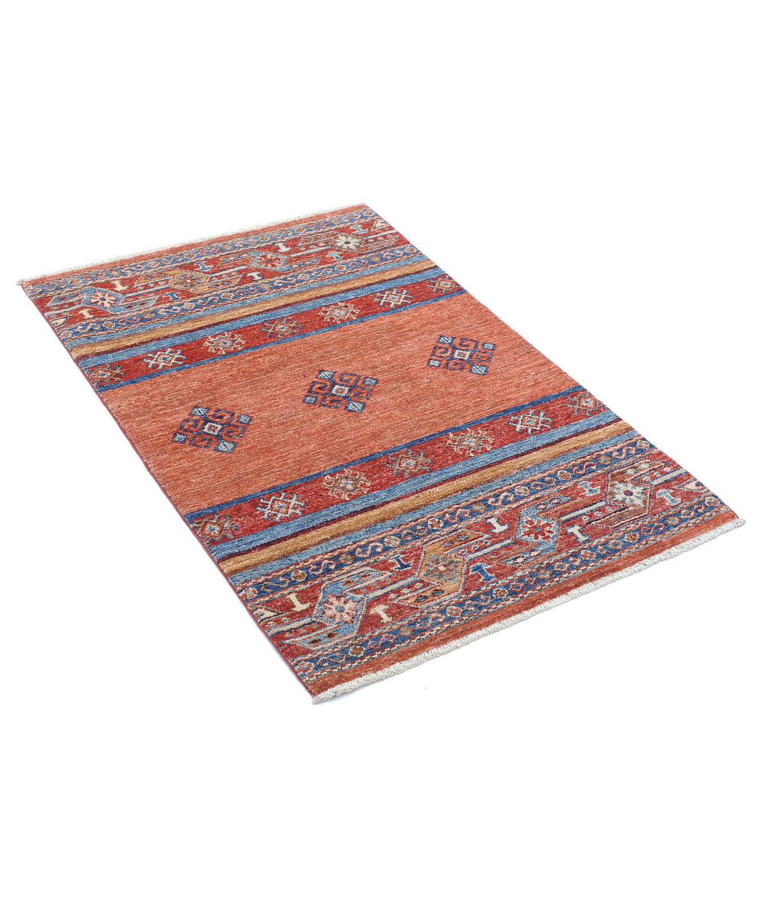 Khurjeen 2'7'' X 3'11'' Hand-Knotted Wool Rug 2'7'' x 3'11'' (78 X 118) / Multi / Multi