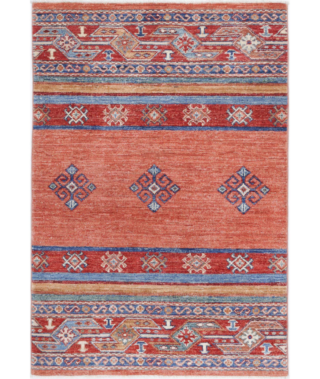 Khurjeen 2'7'' X 3'11'' Hand-Knotted Wool Rug 2'7'' x 3'11'' (78 X 118) / Multi / Multi