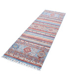 Khurjeen 2'6'' X 8'2'' Hand-Knotted Wool Rug 2'6'' x 8'2'' (75 X 245) / Multi / Multi