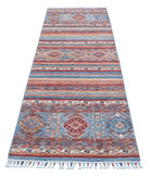 Khurjeen 2'6'' X 8'2'' Hand-Knotted Wool Rug 2'6'' x 8'2'' (75 X 245) / Multi / Multi