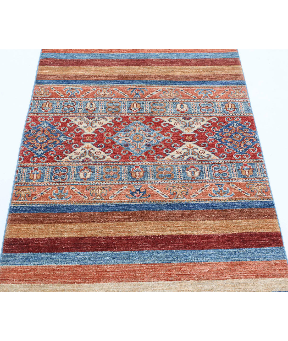 Khurjeen 2'11'' X 5'0'' Hand-Knotted Wool Rug 2'11'' x 5'0'' (88 X 150) / Multi / Multi