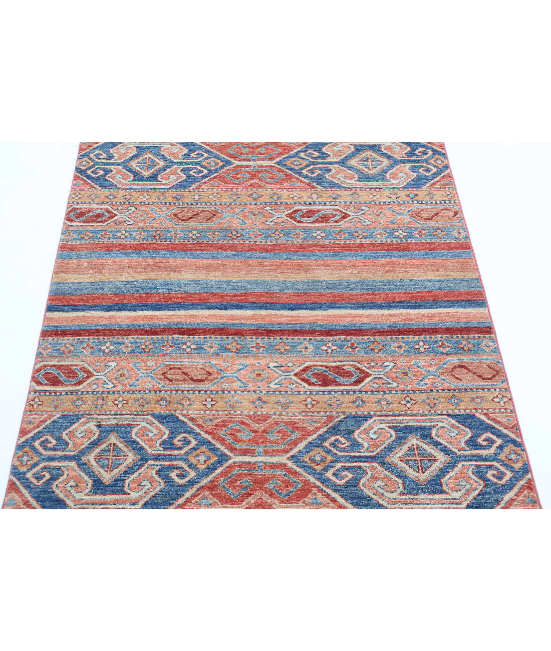 Khurjeen 3'2'' X 4'11'' Hand-Knotted Wool Rug 3'2'' x 4'11'' (95 X 148) / Multi / Multi