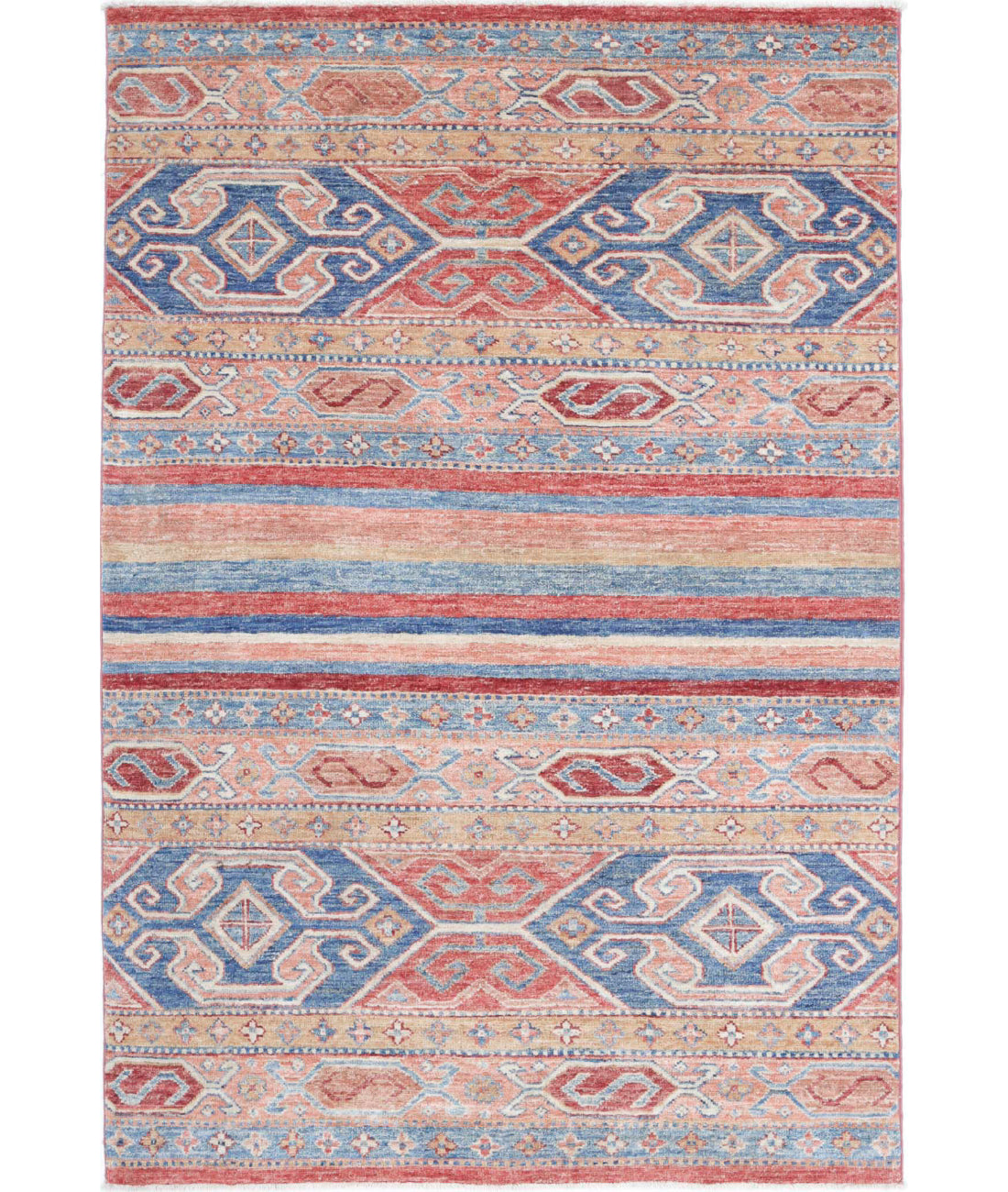 Khurjeen 3'2'' X 4'11'' Hand-Knotted Wool Rug 3'2'' x 4'11'' (95 X 148) / Multi / Multi