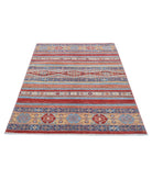 Khurjeen 4'1'' X 6'0'' Hand-Knotted Wool Rug 4'1'' x 6'0'' (123 X 180) / Multi / Multi