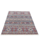 Khurjeen 4'0'' X 5'11'' Hand-Knotted Wool Rug 4'0'' x 5'11'' (120 X 178) / Multi / Multi