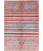 Khurjeen 6'7'' X 9'8'' Hand-Knotted Wool Rug 6'7'' x 9'8'' (198 X 290) / Multi / Multi