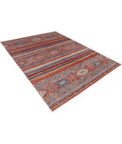 Khurjeen 6'9'' X 9'11'' Hand-Knotted Wool Rug 6'9'' x 9'11'' (203 X 298) / Multi / Multi