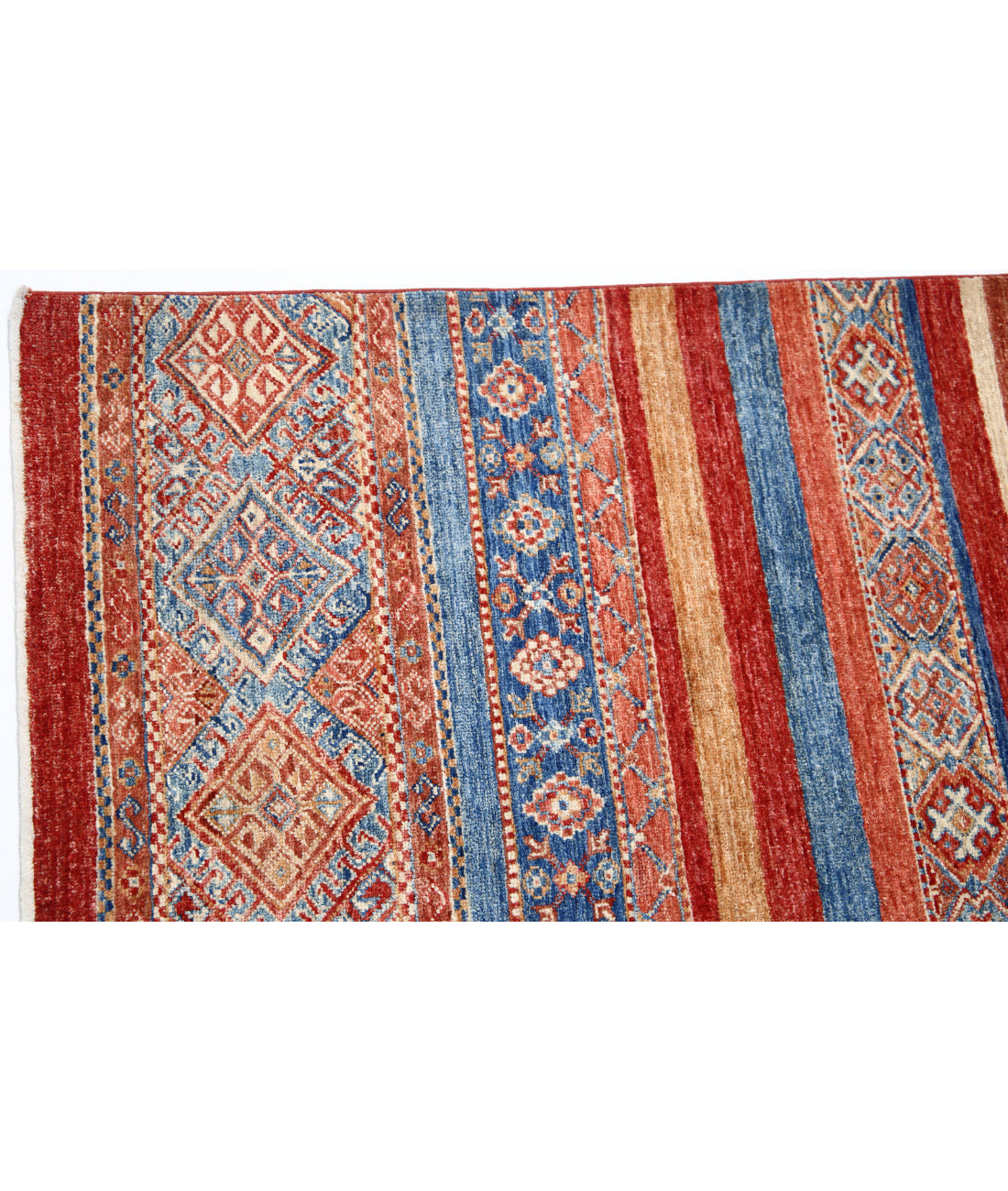 Khurjeen 5'7'' X 7'8'' Hand-Knotted Wool Rug 5'7'' x 7'8'' (168 X 230) / Multi / Multi