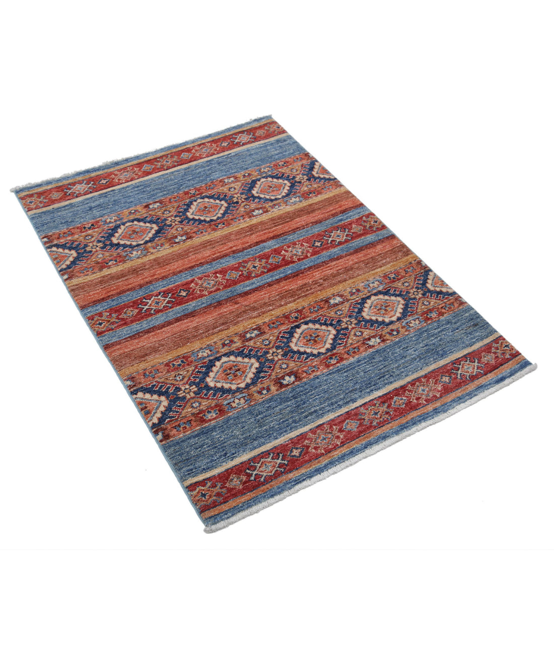 Khurjeen 2'9'' X 3'11'' Hand-Knotted Wool Rug 2'9'' x 3'11'' (83 X 118) / Multi / Multi