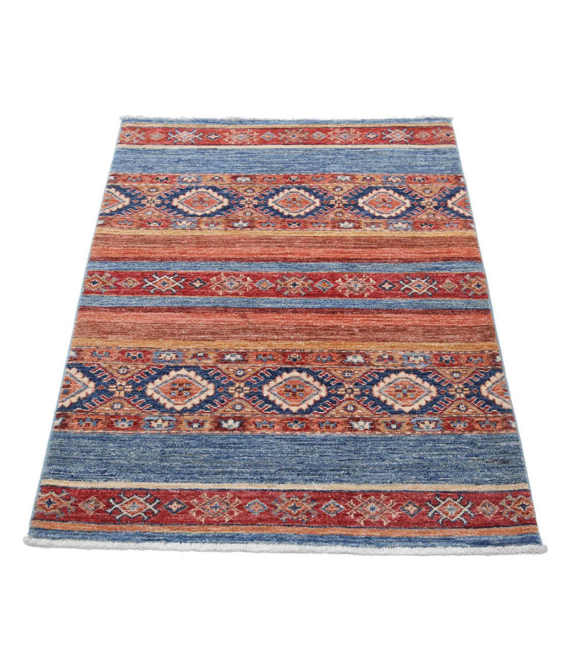 Khurjeen 2'9'' X 3'11'' Hand-Knotted Wool Rug 2'9'' x 3'11'' (83 X 118) / Multi / Multi