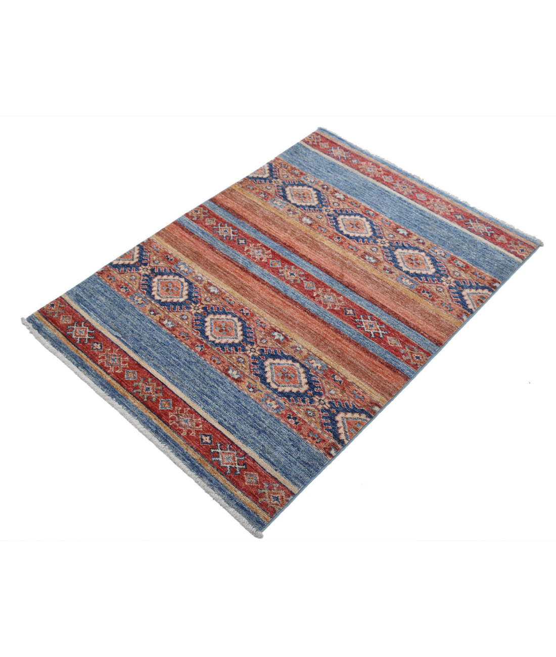 Khurjeen 2'9'' X 3'11'' Hand-Knotted Wool Rug 2'9'' x 3'11'' (83 X 118) / Multi / Multi