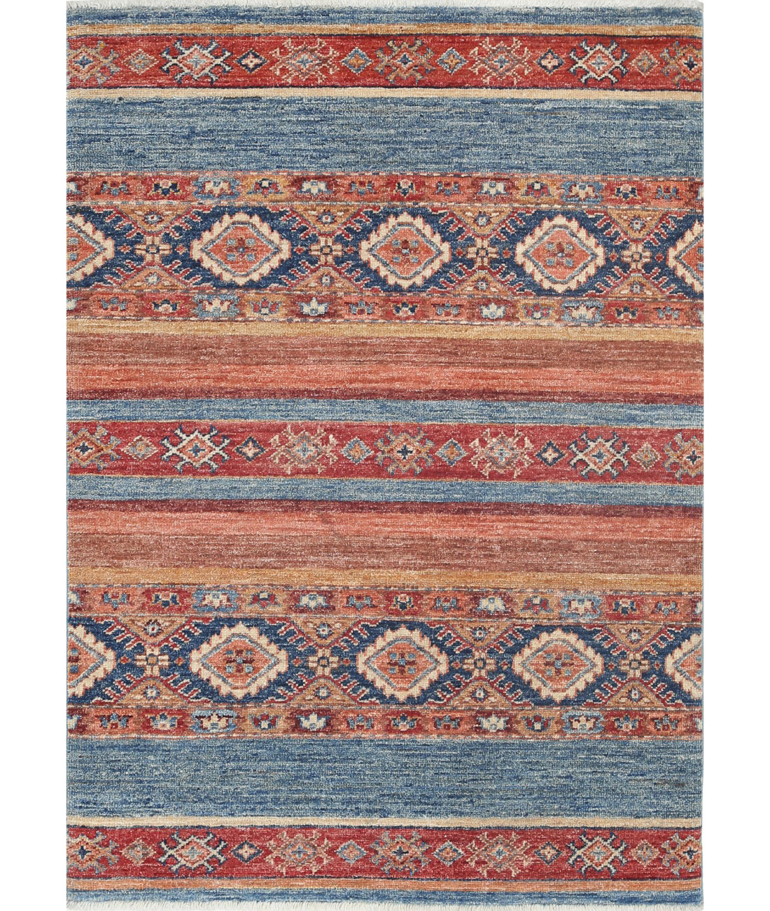 Khurjeen 2'9'' X 3'11'' Hand-Knotted Wool Rug 2'9'' x 3'11'' (83 X 118) / Multi / Multi