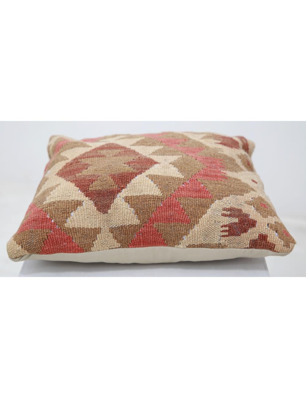 Pillows 1' 5" X 1' 5" Hand-Woven Wool Pillow 1' 5" X 1' 5" (43 X 43) / Multi / Multi