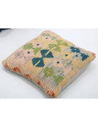 Pillows 1' 5" X 1' 5" Hand-Woven Wool Pillow 1' 5" X 1' 5" (43 X 43) / Multi / Multi