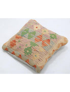 Pillows 1' 5" X 1' 5" Hand-Woven Wool Pillow 1' 5" X 1' 5" (43 X 43) / Multi / Multi