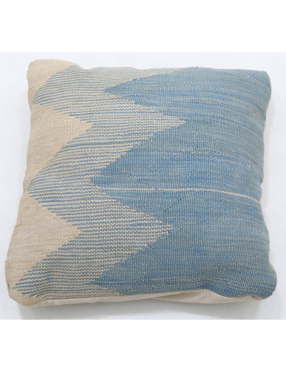 Pillows 1' 5" X 1' 5" Hand-Woven Wool Pillow 1' 5" X 1' 5" (43 X 43) / Multi / Multi