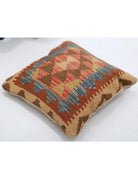 Pillows 1' 5" X 1' 5" Hand-Woven Wool Pillow 1' 5" X 1' 5" (43 X 43) / Multi / Multi