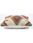 Pillows 1' 5" X 1' 5" Hand-Woven Wool Pillow 1' 5" X 1' 5" (43 X 43) / Multi / Multi