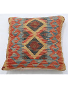 Pillows 1' 5" X 1' 5" Hand-Woven Wool Pillow 1' 5" X 1' 5" (43 X 43) / Multi / Multi