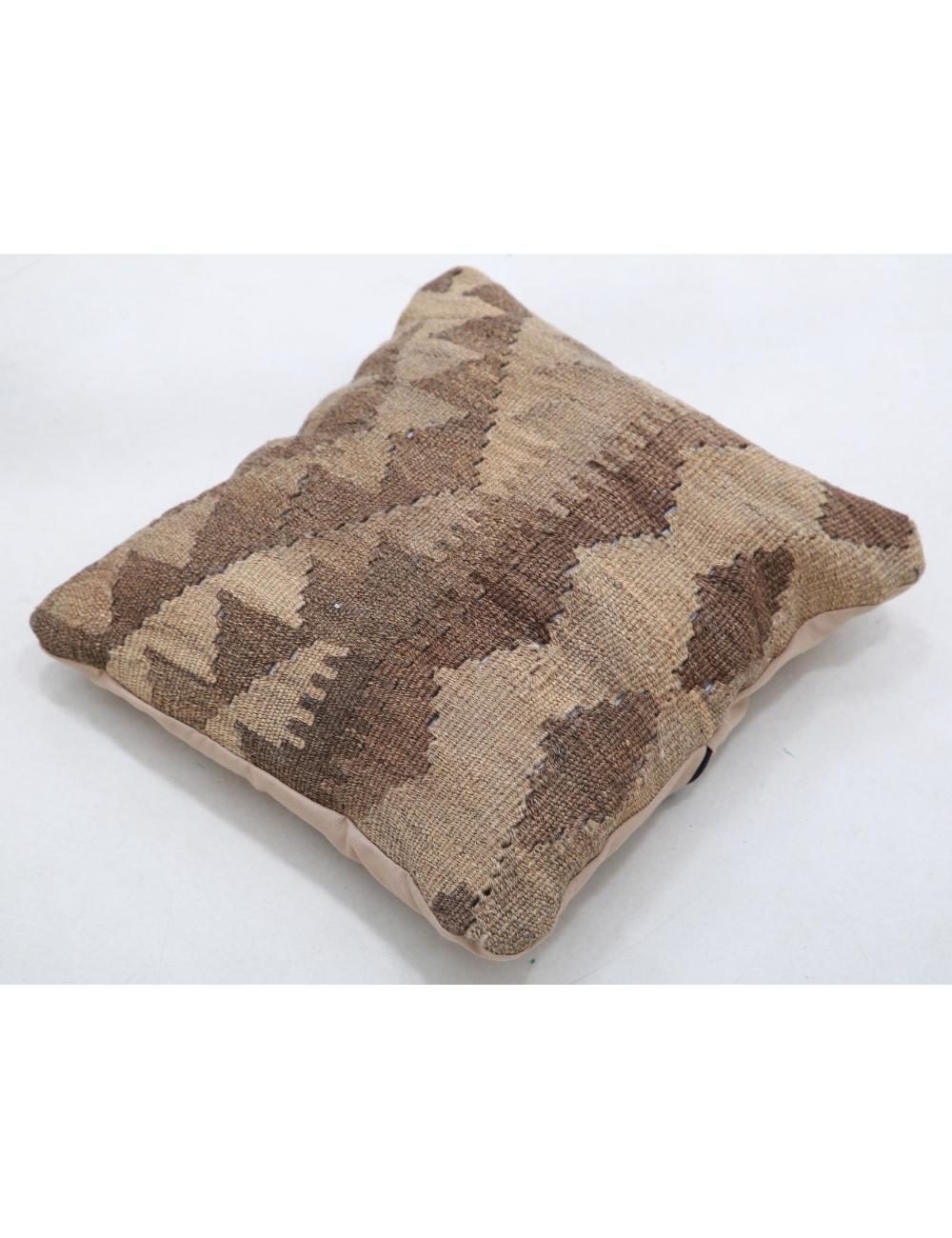 Pillows 1' 5" X 1' 5" Hand-Woven Wool Pillow 1' 5" X 1' 5" (43 X 43) / Multi / Multi