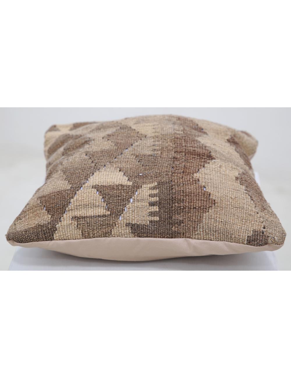 Pillows 1' 5" X 1' 5" Hand-Woven Wool Pillow 1' 5" X 1' 5" (43 X 43) / Multi / Multi