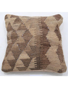 Pillows 1' 5" X 1' 5" Hand-Woven Wool Pillow 1' 5" X 1' 5" (43 X 43) / Multi / Multi