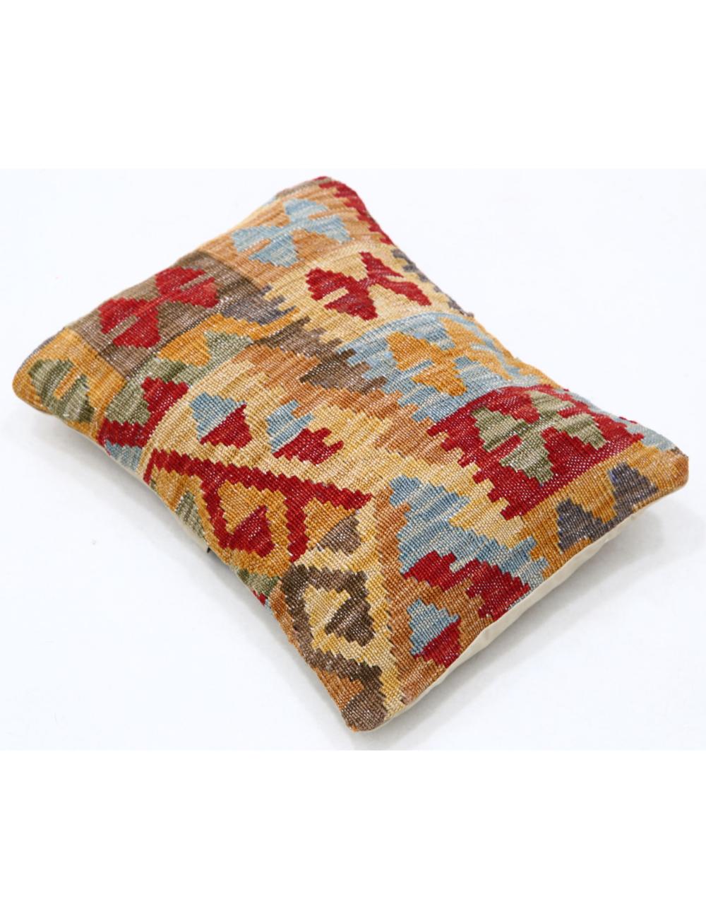 Pillows 1' 0" X 1' 5" Hand-Woven Wool Pillow 1' 0" X 1' 5" (30 X 43) / Multi / Multi