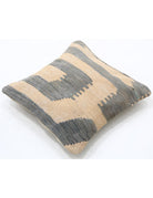 Pillows 1' 5" X 1' 5" Hand-Woven Wool Pillow 1' 5" X 1' 5" (43 X 43) / Multi / Multi