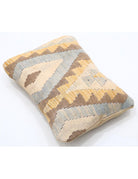 Pillows 1' 0" X 1' 5" Hand-Woven Wool Pillow 1' 0" X 1' 5" (30 X 43) / Multi / Multi