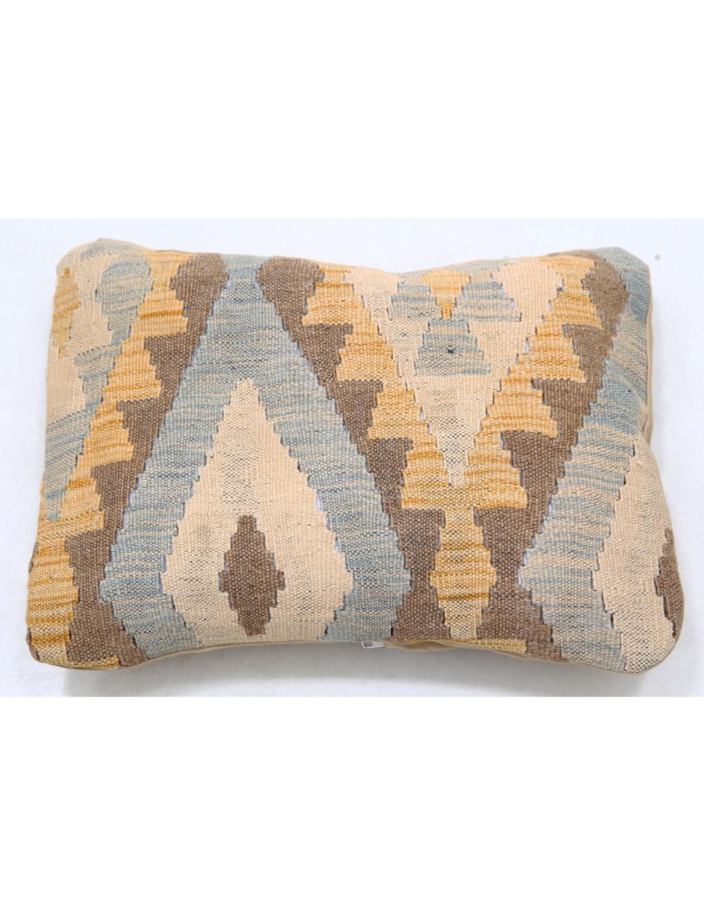 Pillows 1' 0" X 1' 5" Hand-Woven Wool Pillow 1' 0" X 1' 5" (30 X 43) / Multi / Multi